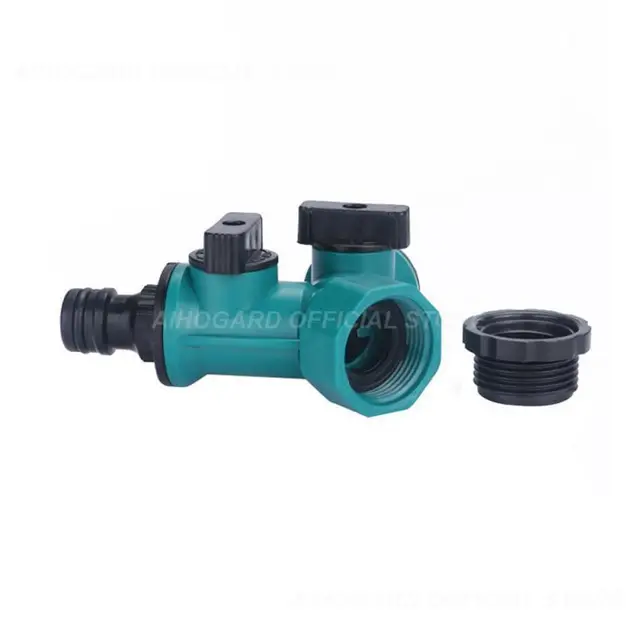 Mosógép Csaptelep Csatlakozó Eltávolítható Vezérlőkapcsoló Elosztó Egy-Kétirányú Szelep Műanyag Víz Hasadó Kerti Szerszámok - Image 5