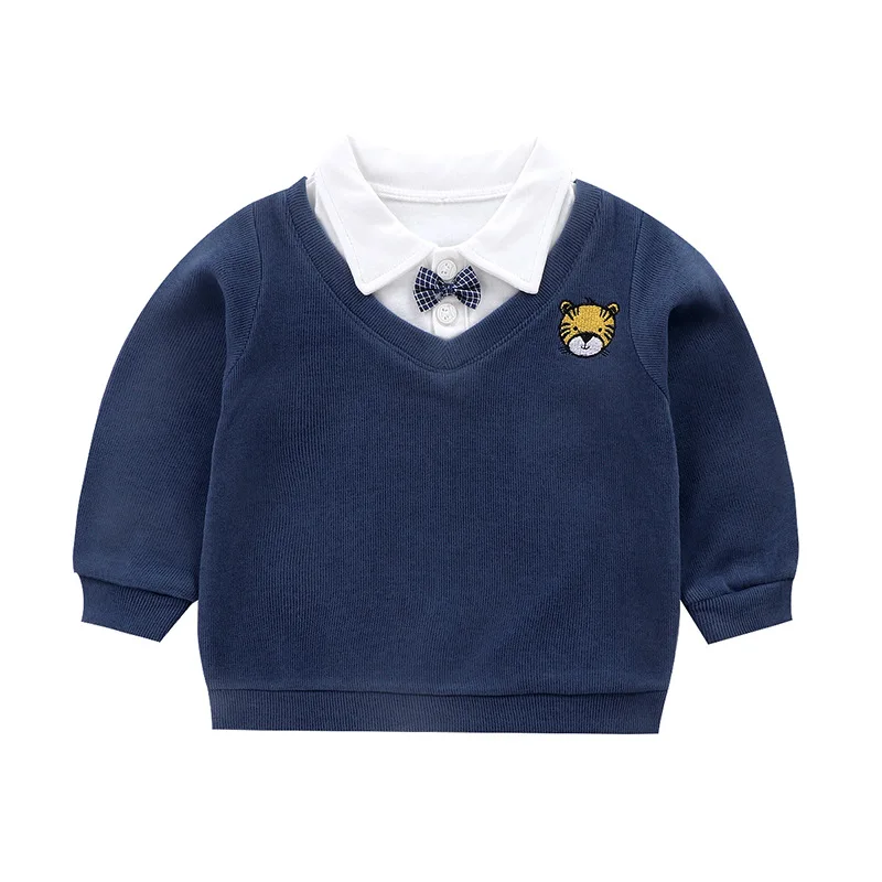 Buy Boys Monogrammed Blue Sweater Blue Sweater for Boys Boys