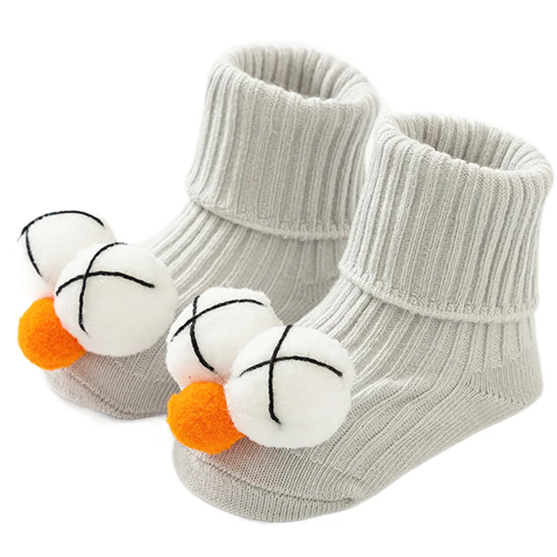 

Baby Girls Socks Autumn Winter Newborn Cartoon Animal Baby Socks Infant Baby Boy Socks Anti Slip Soft Cotton Floor Sock Shoes