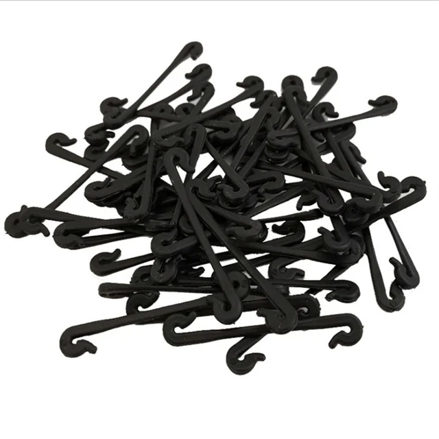 Vines Fastener Plastic Tied Buckle Hooks Gardening Grape Support Vegetable Strapping Clips Fixed Buckle Hook Plant Holder 3