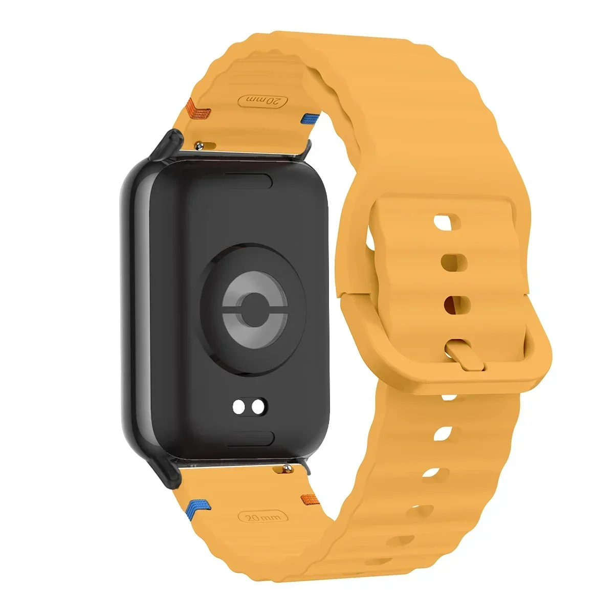 Wave Pattern Silicone Sports Strap | Replacement Wristband