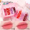 Rolling Bead Lip Oil Set of Four Moisturizing Lotion, Hydrating Roller Ball Mouth Oil, Anti-Drying, Colorless and Transparent 1