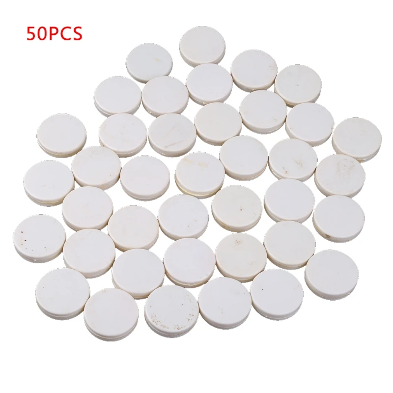 

Y1UB 50pcs Baby Rattle Box Balls Bells Squeeze Sound Noise Maker Insert Squeak