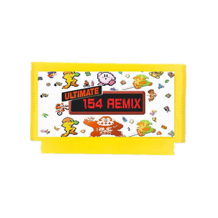 

Игра «The Ultimate Remix 154 in 1», игровая тележка с 60 контактами, E @ rthbinding FinalFantasy123 Faxanadu TheZeld12 Megaman123456