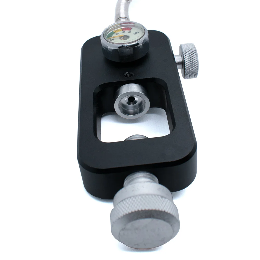 TUXING-4500Psi 300Bar Scuba Fill Station HPA Air Tank Adapter High Pressure DIN Valve Accessories for Diving Air Bottle scuba diving tank valve cover