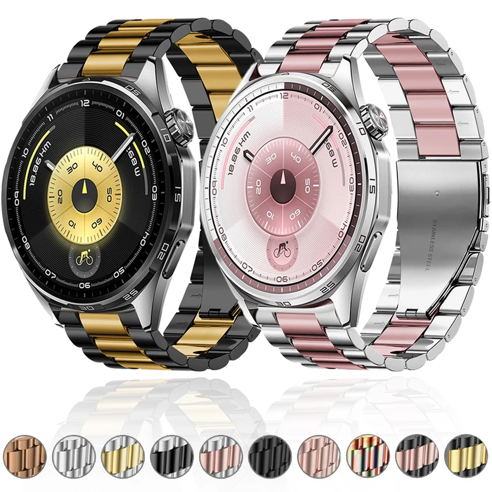 Elegant 22mm Metal Strap - Fashion Wristband
