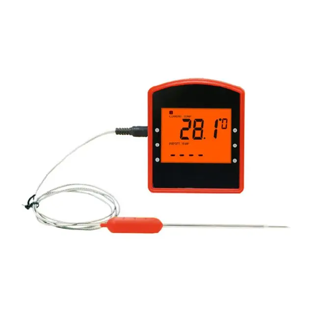 Bluetooth-Kompatibilis Élelmiszer-Hőmérő Hosszú Szonda Lcd Digitális Főzési Hőmérsékletmérő Meath Bbq Grill Konyha - Image 4
