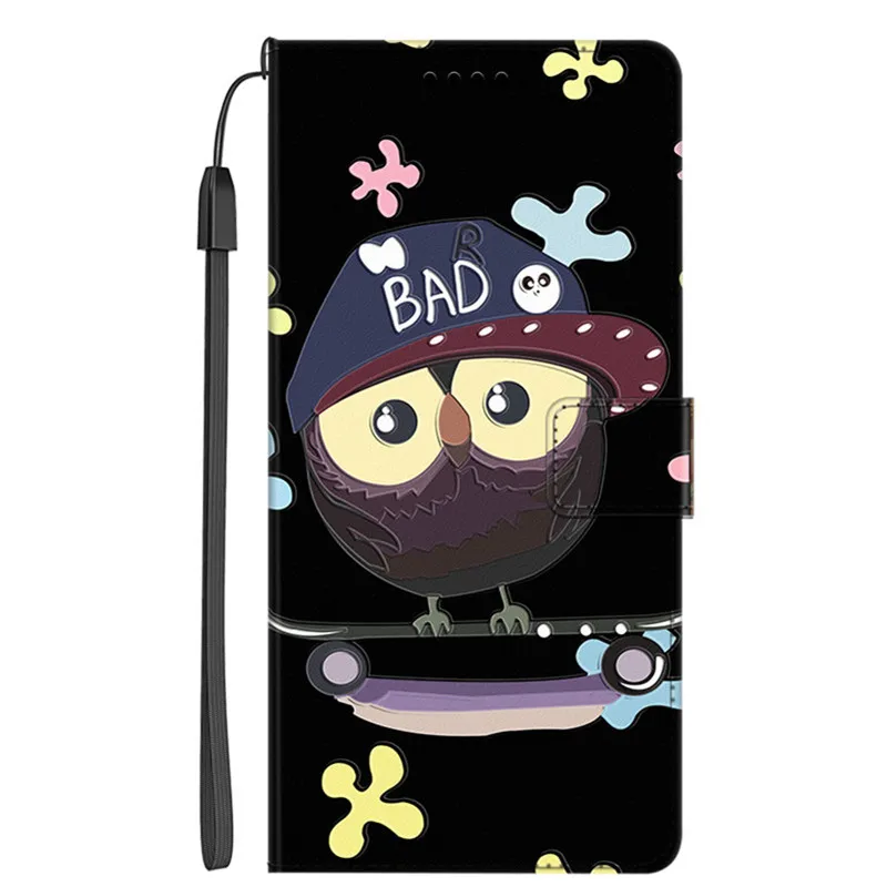 Leather Flip Case - Shockproof Magnetic Wallet Book Cover