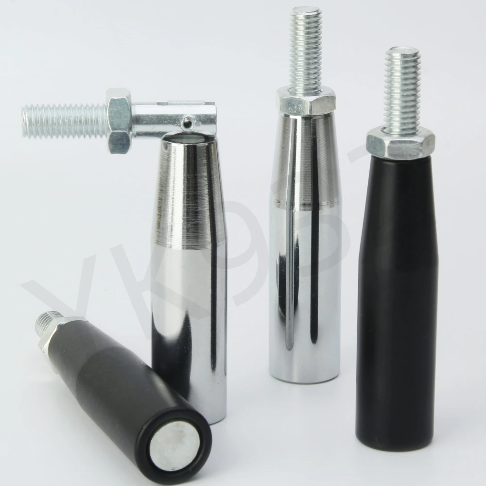Mechanical Equipment Handles Customed YK932 Bakelite Carbon Steel Foldable Handle Grip Mechanical Equipment Fixed Straight Handles