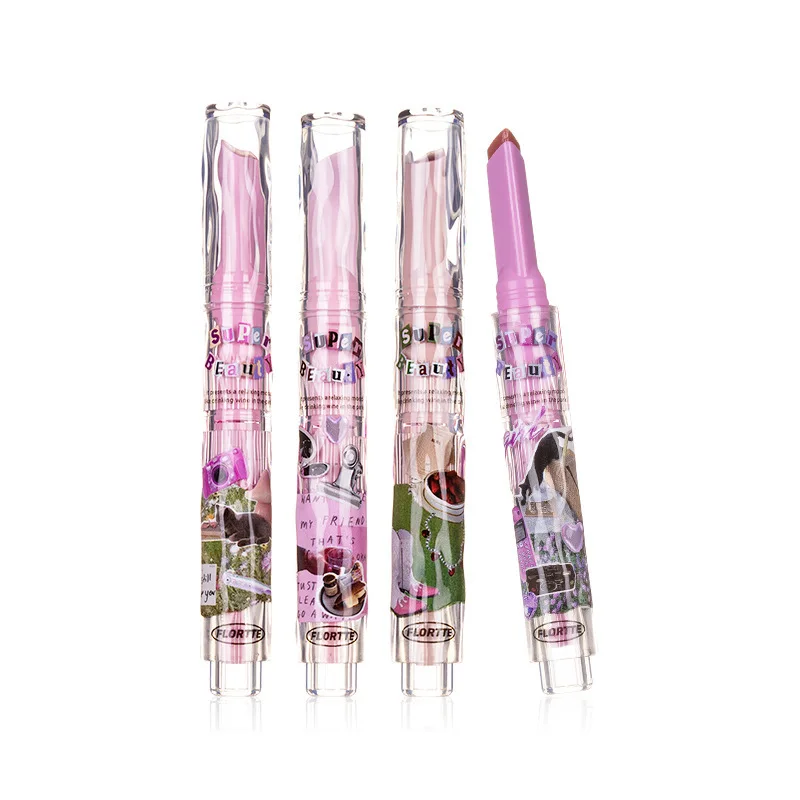 Lip Gloss Lip Makeup Lip Glaze Lip Oil Mirror Glass Water Light Heart Shape