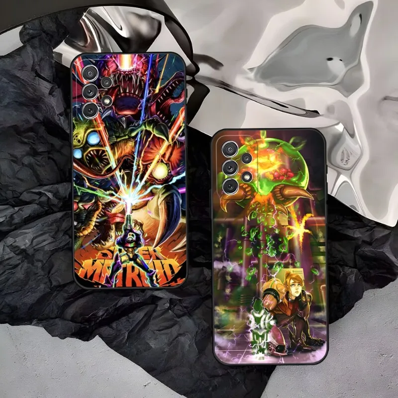 M-Metroid Game D-Drakes Custodia Per Telefono Per Samsung Galaxy S23 S20 S10 S30 S22 S21 S8 S7 S9 Pro Plus Cover Posteriore Ultra Fe