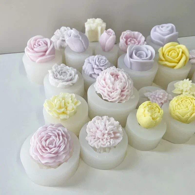 3D Flower Silicone Mold Set 4
