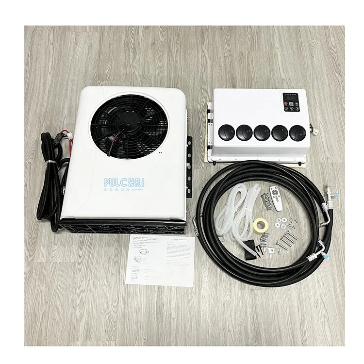 

12V Auto Air Conditioning Eco-Friendly Portable Universal Truck 24v Electric Car Air Conditioner Car Vehicle Air Conditioner