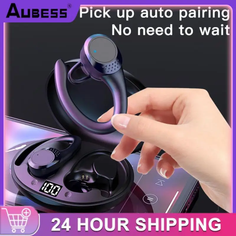 

5,2 наушники; Настоящие Беспроводные наушники с микрофоном; Управление кнопкой; Шумоподавление; Водонепроницаемые спортивные наушники