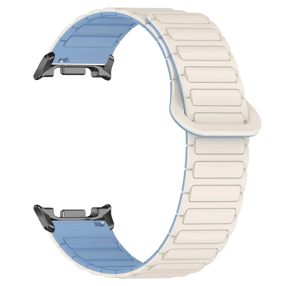 Magnetic Silicone Sports Watch Bracelet Strap