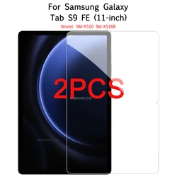 Premium HD Scratch - Proof Tempered Glass Screen Protector - 2 Pack (2P Tab S9 FE)