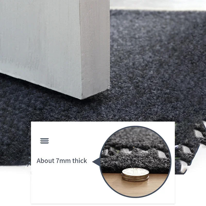 Home Door Floor Mat, Rectangle Rugs Non-Slip Carpet Foot Pads Japanese-style Doormat For Hallway Bathroom Kitchen, Entrance Mats