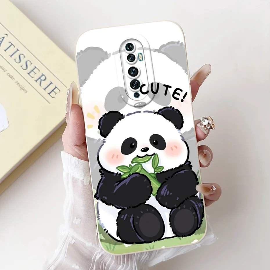Cute Cartoon Soft Silicone Lens Protective Phone Case