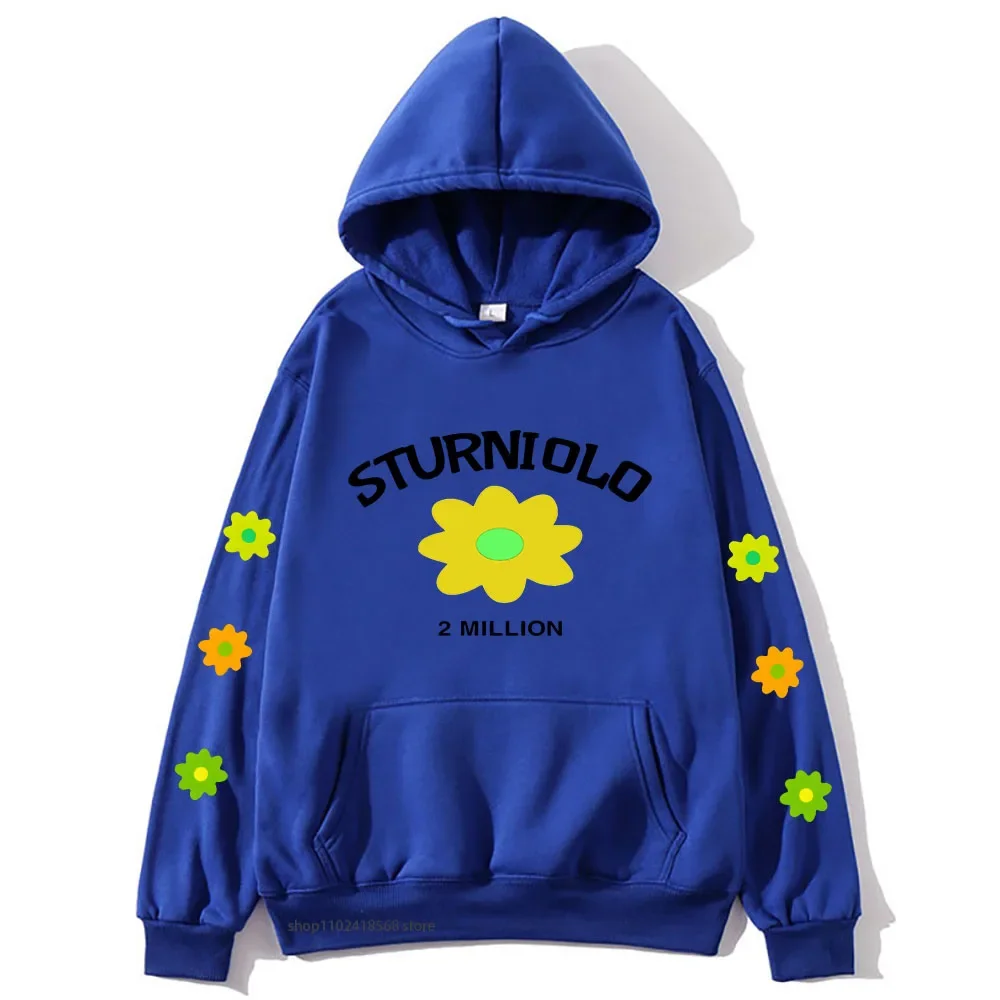 Sturniolo Triplets Let's Trip Hoodie Flowers Printing Pullovers Men Cartoon Graphic Sweatshirts Streetwear Women Harajuku Casual