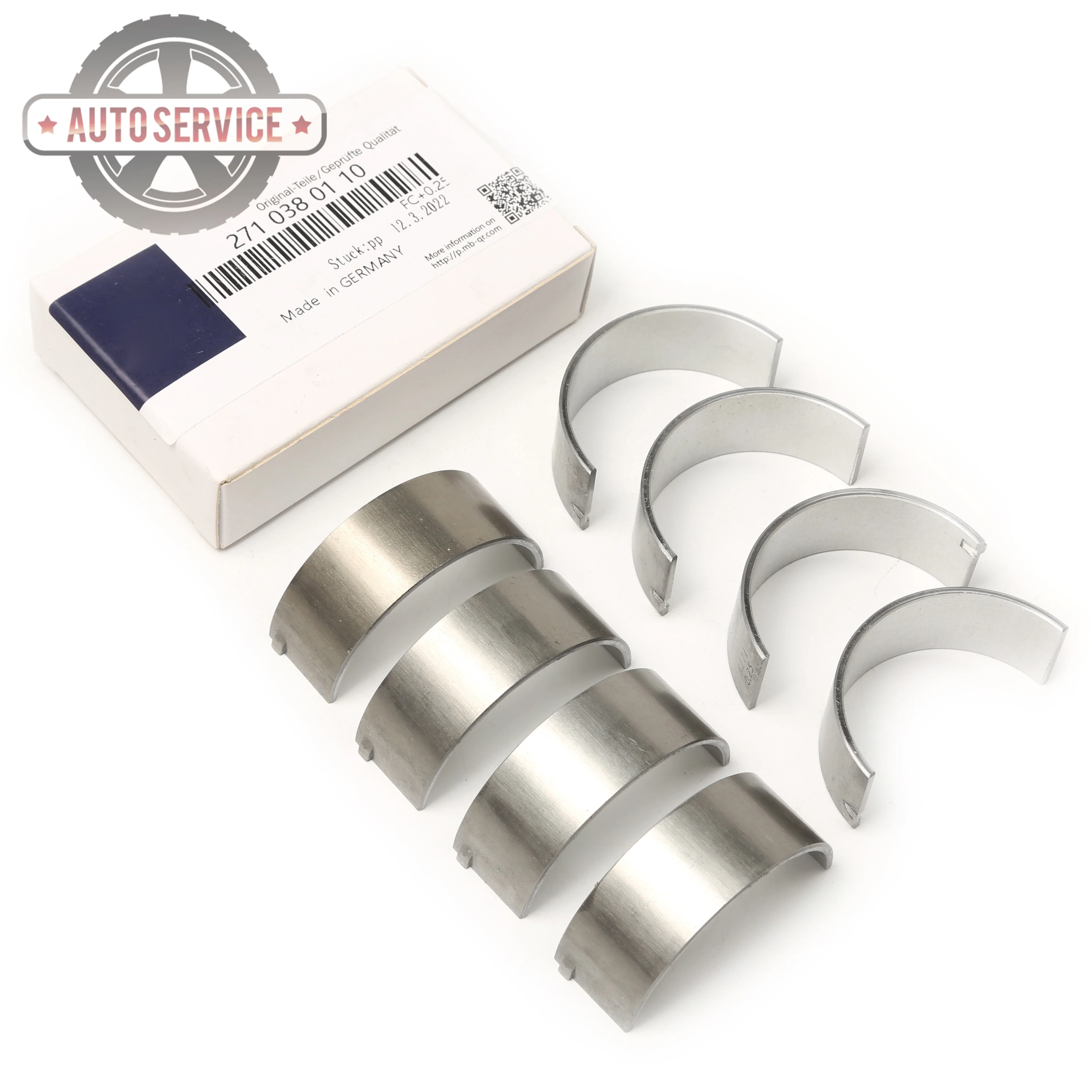 2710380110 Motore Oversize 0.25Mm Cuscinetti Biella Set Per Mercedes-Benz Cla 200 Flex E 200 Ngt Gla 180 V 260 2710380511