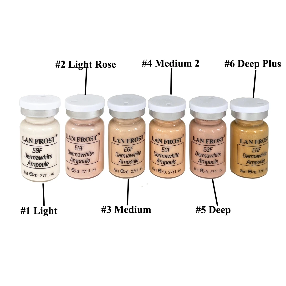 12pcs/Box 8ml BB Cream Glow Serum Ampoule Whitening Brightening Skin Repair Anti Acne Remove Wrinkles Face Skin Care Essence 5