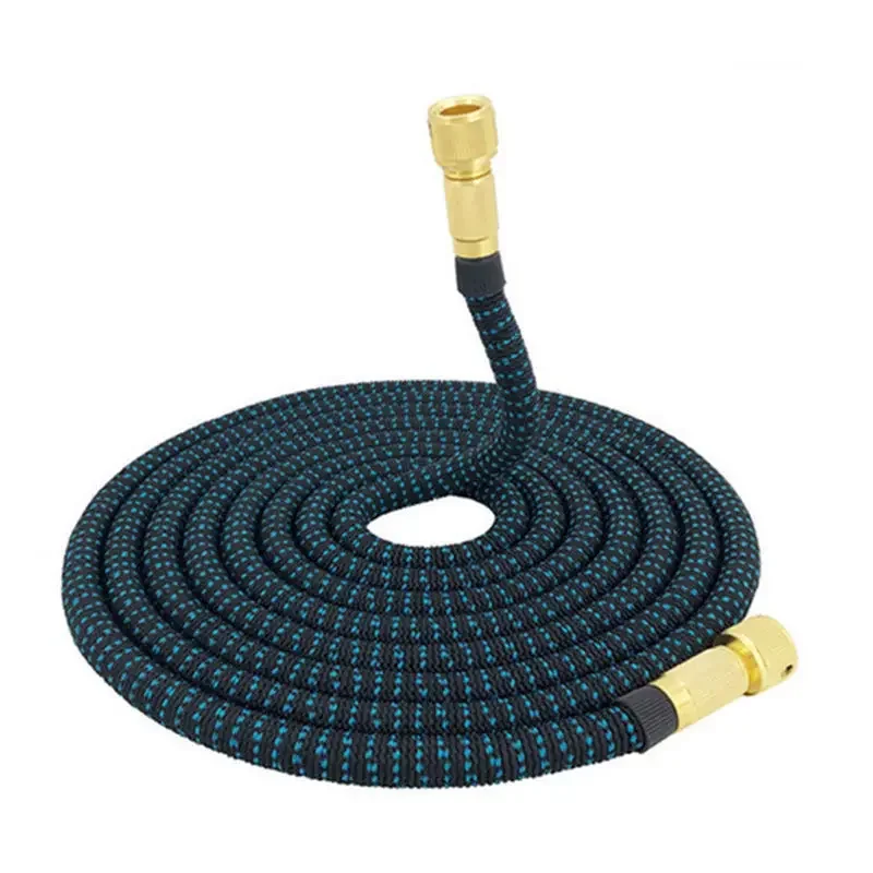 Expandable Hose Expandable Double Metal Connector Garden Water Hose High Pressure Pvc Reel Magic Water Pipes for Garden Farm Irrigation Car Wash