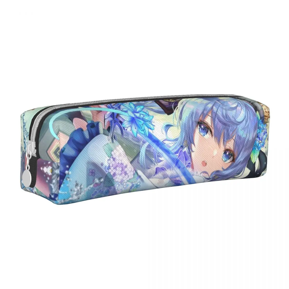 

Hoshimachi Suisei Hololive Pencil Cases Fashion Kawaii Waifu Samurai Girl Pen Bag Student Large School Supplies Gift Pencilcases