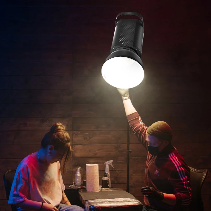 RGB 500W Multi Functional Photography Fill Light LED Video Light Remote Control COB Sun Lamp for Portrait Flash Studio Youtube