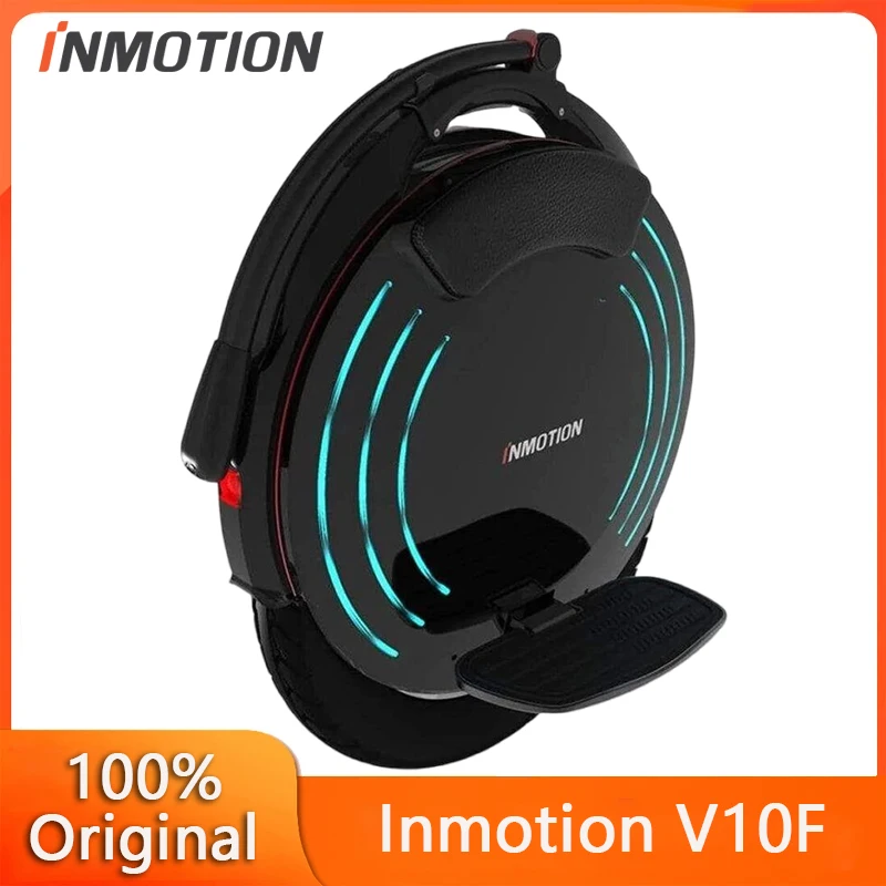 

Original INMOTION V10F Electric Unicycle 40km/h Speed 84V 960Wh Battery 2000W Motor 70km Range with APP Smart EUC Monowheel