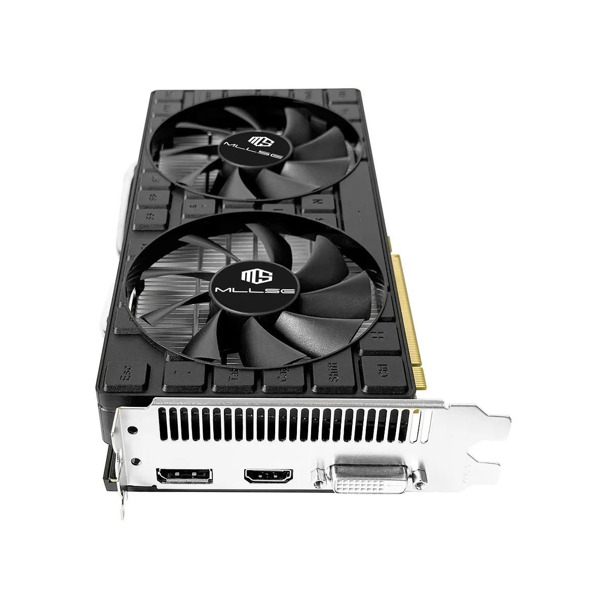 MLLSE AMD RX 580 8GB Tarjeta gráfica Gaming GDDR5 256Bit PCI-E 3,0 × 16 Radeon GPU computadora RX580 Placa De Video - Imagen 5