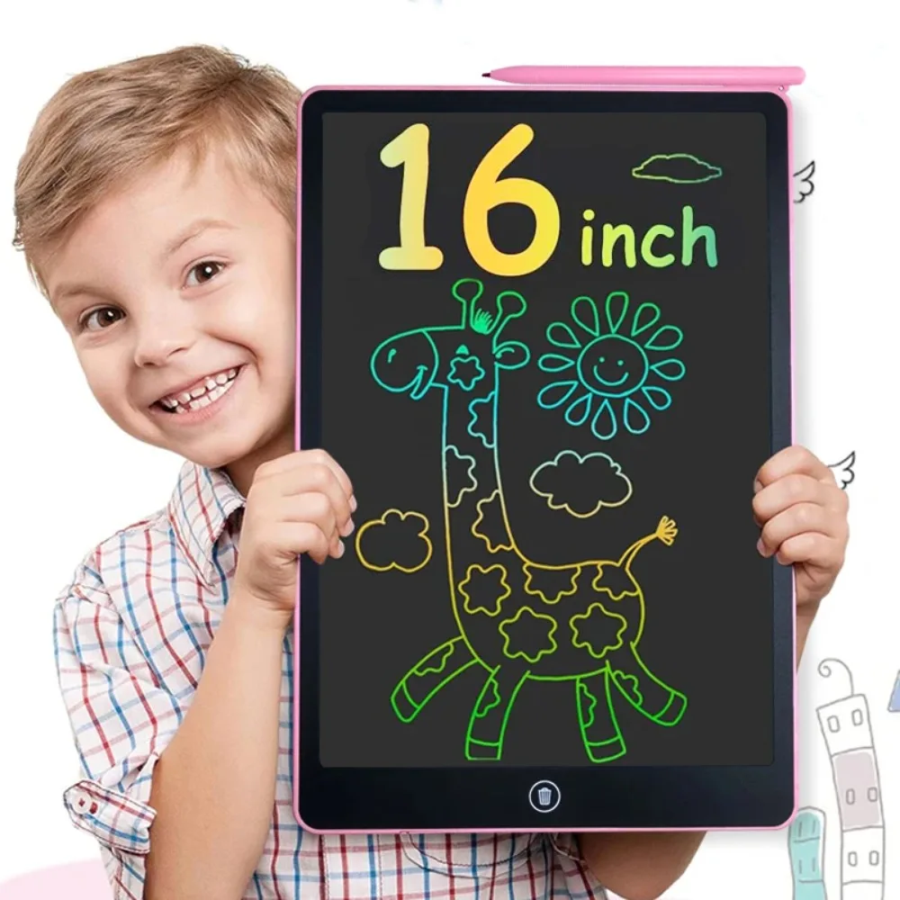 Colorful LCD Graphic Drawing Tablet for Kids - Creative Gift for Birthdays, Christmas, and Travel