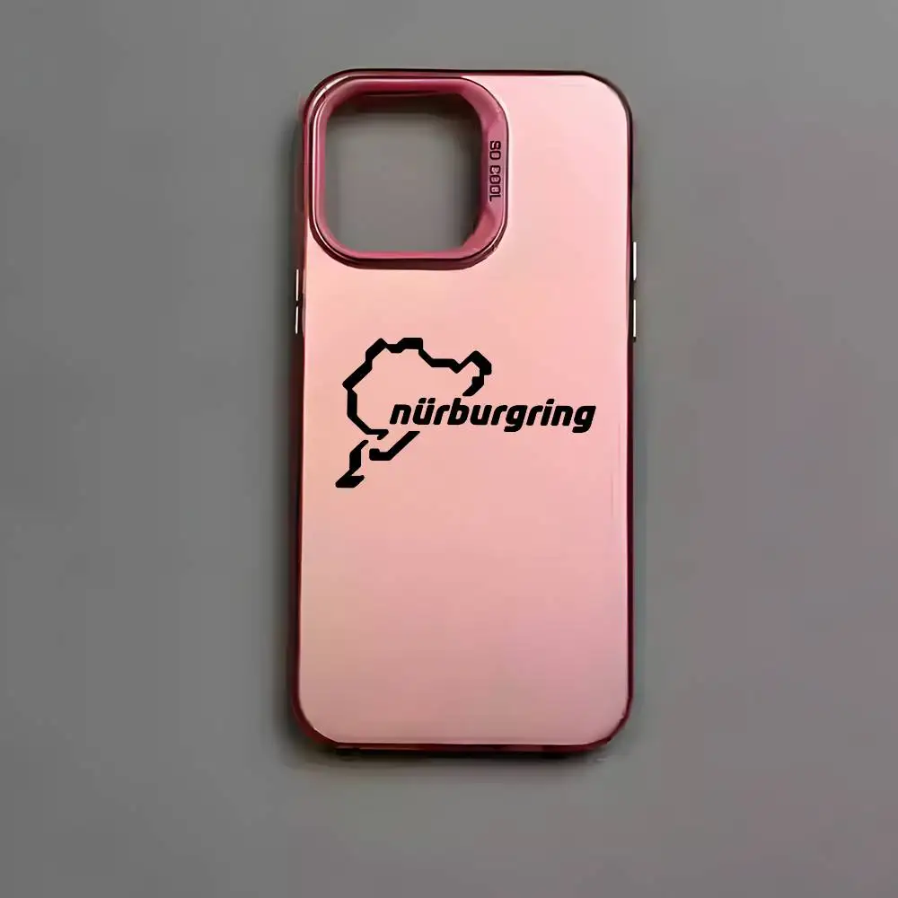 Multicolor Matte Laser Metallic Aurora Cool Car Racing Phone Case