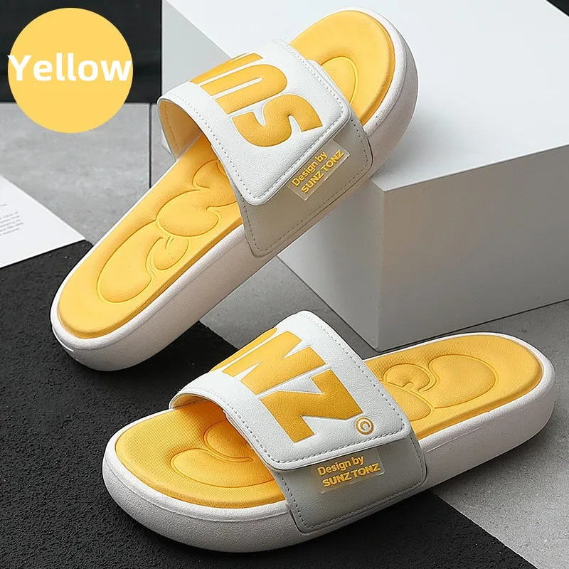 

New Fashion Men/Women Summer Slippers Anti-slip Thicken Slipper Outdoor Beach Flip Flops For Men Household Comfortable Shoes