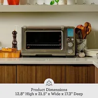 Joule Smart Oven Air Fryer Pro Countertop Oven Brushed Stainless Steel with Advanced Air Circulation and Non-Stick Interior for 6