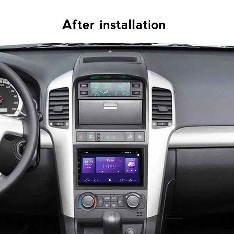 MEKEDE 7‘’ Android gps navigation Car radio multimedia For Chevrolet Lova Captiva Gentra Aveo Epica carplay DSP RDS WIFI 8+128GB For Chevrolet Lova Captiva Gentra Aveo Epica  double din radio