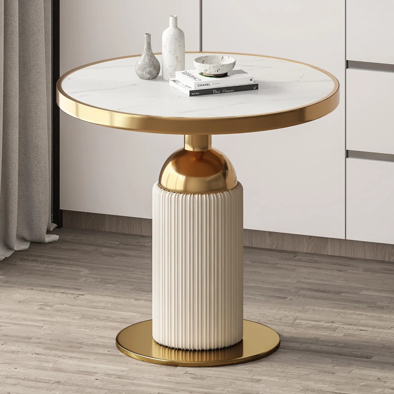 Nordic Living Room Coffee Tables Luxury Metal Home Modern Coffee Tables Round Design Moveis Para Casa Furniture Decoration round nordic coffee tables living room bed side small modern marble console table nightstands gold muebles bedroom furniture