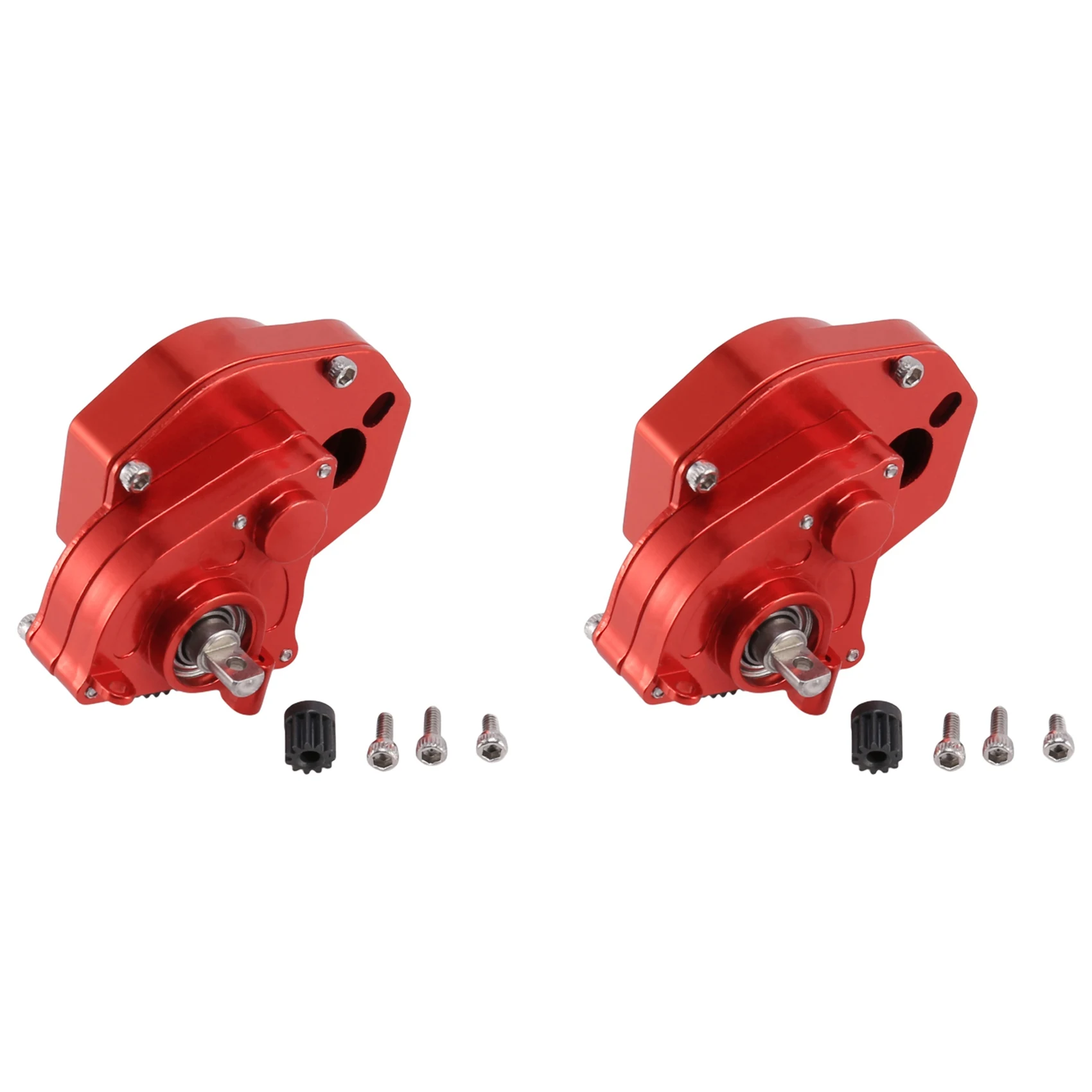 

2X металлическая коробка передач для Axial SCX24 1/24 RC Crawler Car Upgrade Parts Accessories