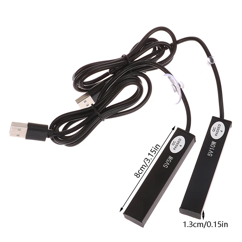 5W/10W Mini Aquarium Heater USB Charging Small Fish Tank Heater Energy Saving Over Temperature Protection Accessories