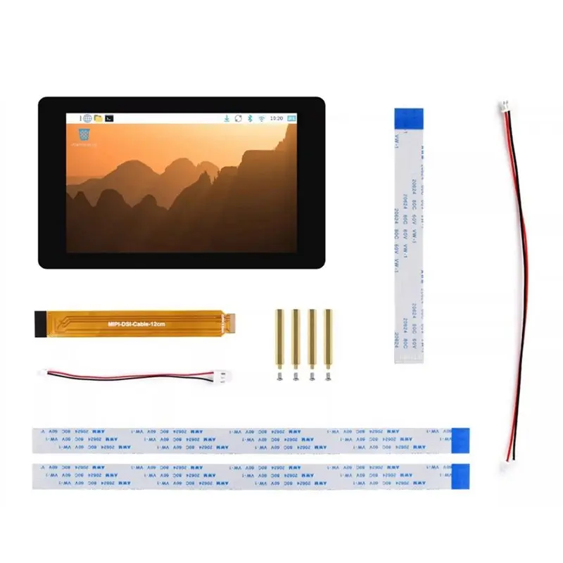 라즈베리 파이5 호환용 A52T 4인치 DSI LCD 정전식 터치스크린 디스플레..