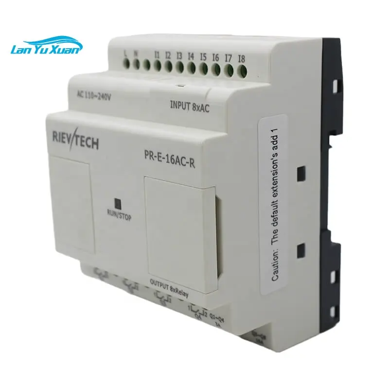 

Rievtech PLC PR-E-16AC-R Programmable Logic Control Systems