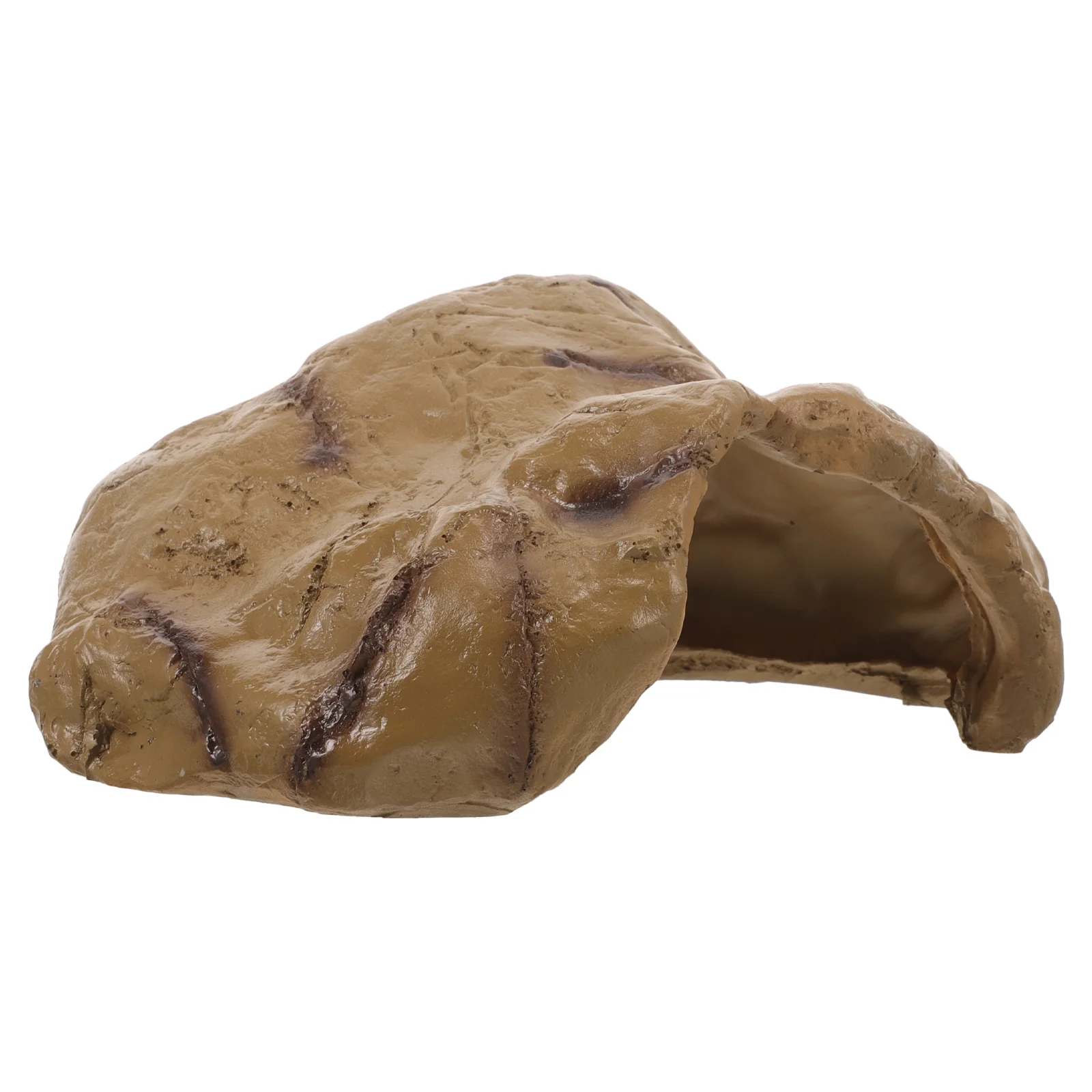 

Fish Tank Adornment Resin Cave Fish Tank Landscaping Cave Decor Shrimp Cave