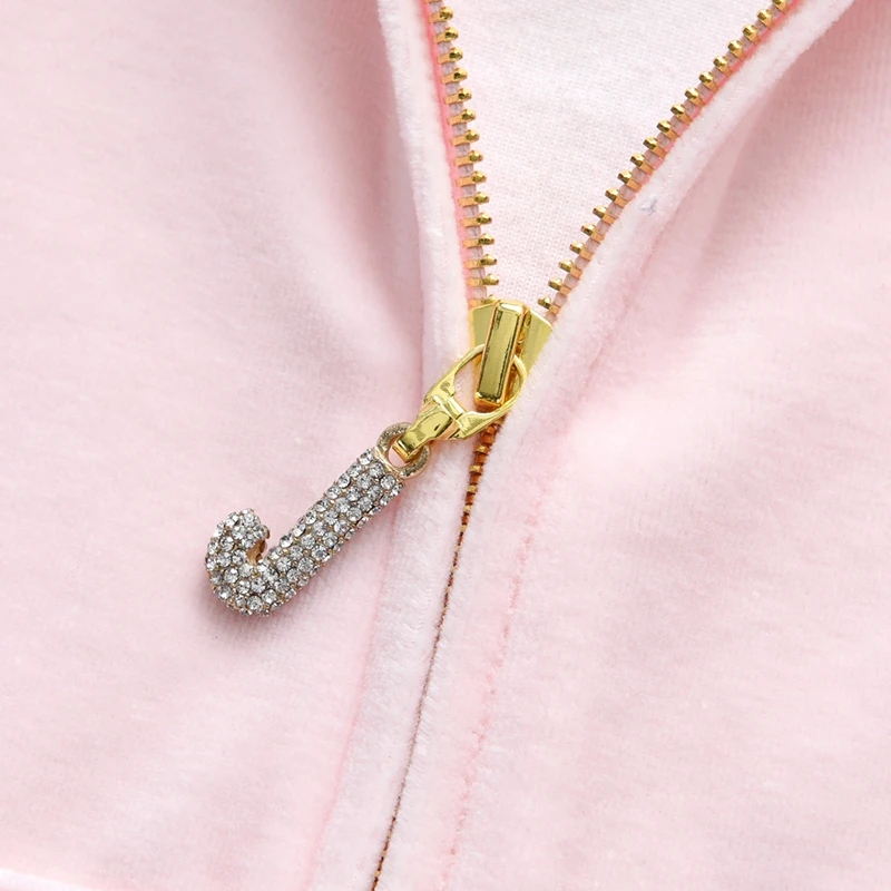 Tracksuit Women Velvet Outfit Two Piece Set Diamonds Velour Sweatshirt Hoodies and Pants Suit Women's Jogging Suit