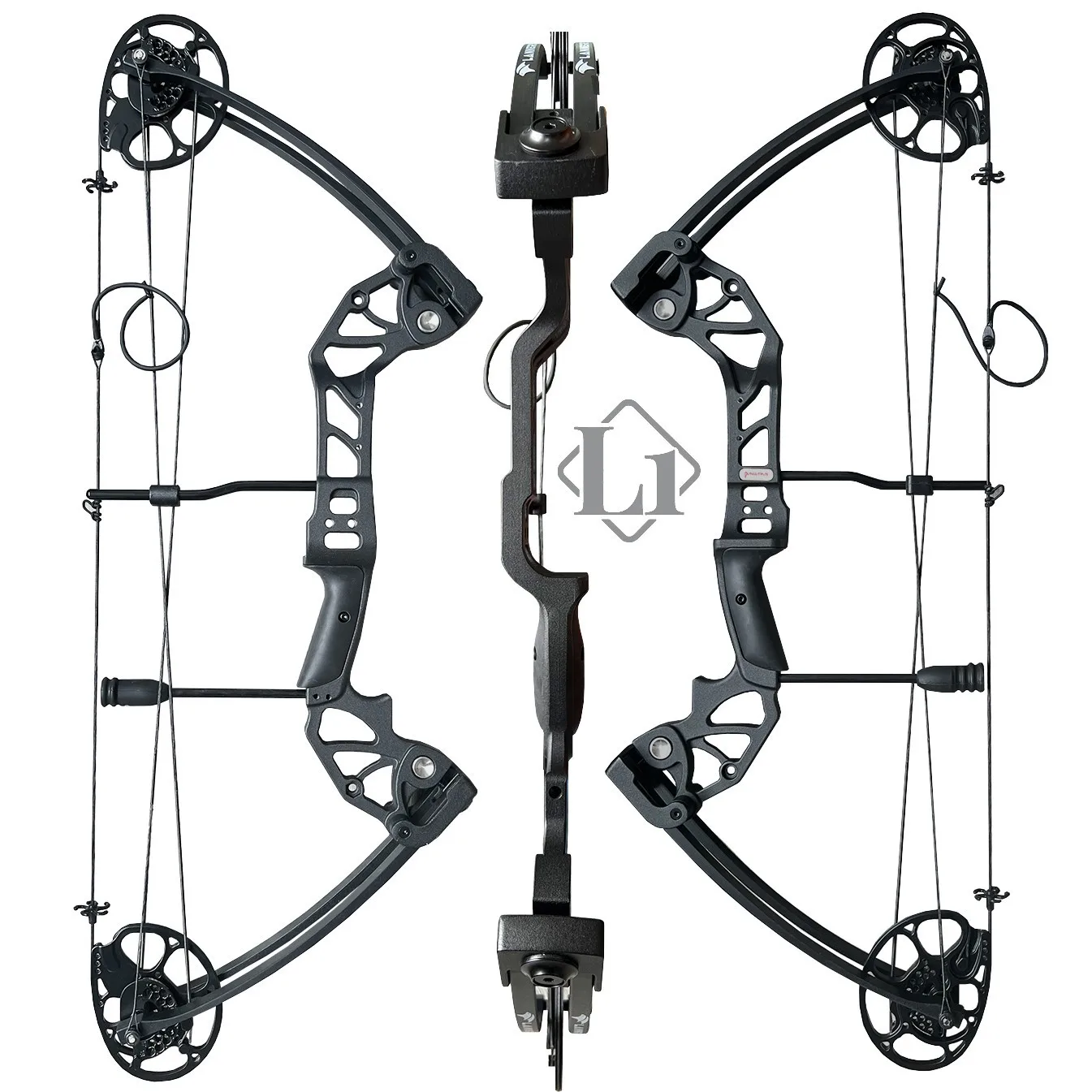 Hunting Bow L1 Series Adult Compound Bow 1 Set 3070 Pounds Archery Compound Bow Pulley Bow