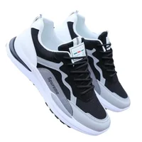 Hot Sale Of The Season Summer New Sport Leisure Mesh Shoes Laced Student Running Shoes Large Size Cross-border Non-slip Low Top