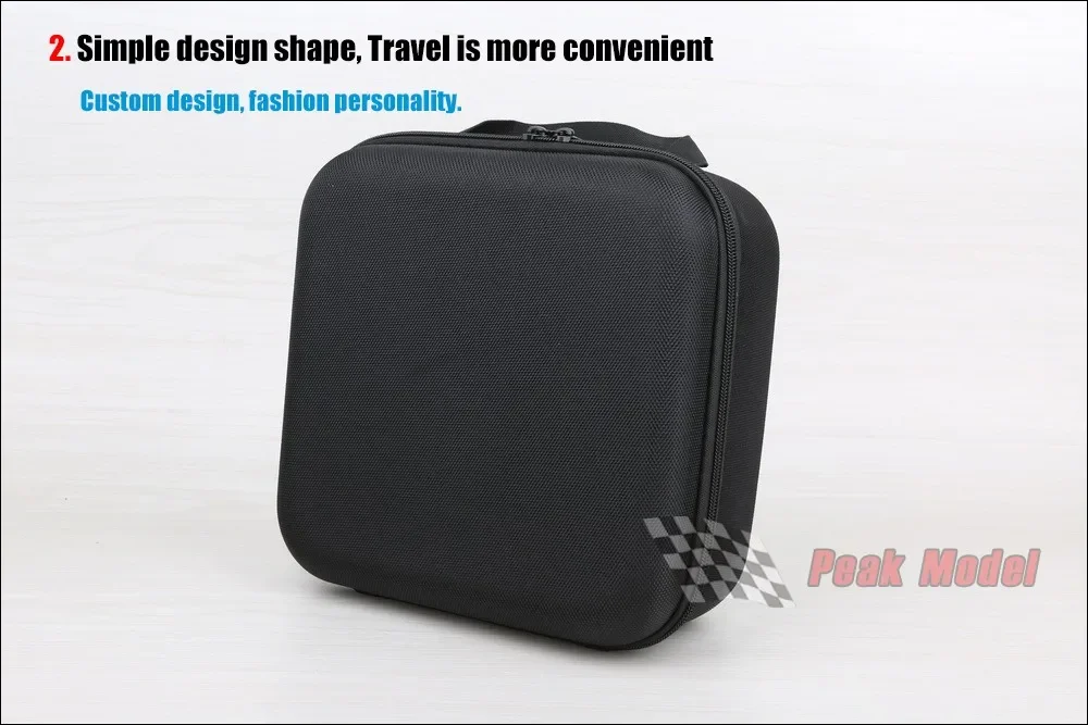 Sac de protection RC pour télécommande FUTABA JR WFLY 14SG 18SZ 16IZ 32MZ - Noir