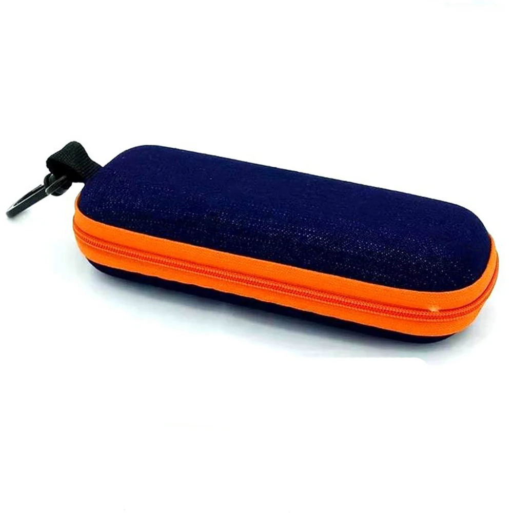 1PC Tragbare Brillen Fällen Abdeckung Sonnenbrillen Hard Fall Für Frauen Männer Gläser Box Mit Lanyard Zipper Brillen Cases Schutz neue – Detail 9