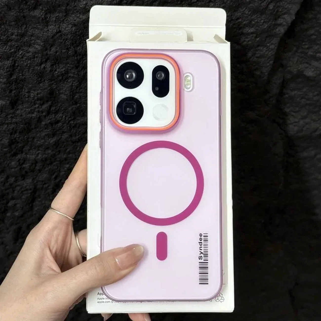 Candy Matte Clear Magnetic Translucent Frosted Hard Cover