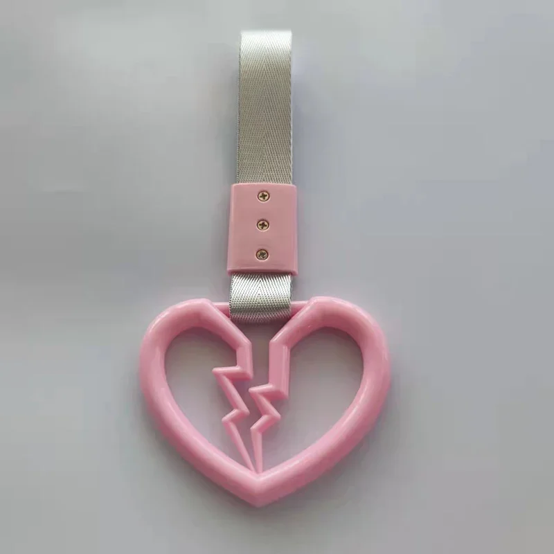 JDM Tsurikawa Heart Ring Car Tow Belt Train Bus Handle Hand Strap Drift Charm Strap Auto Accessories car tow decoration,car decoration strap,car tow strap,car accessories strap