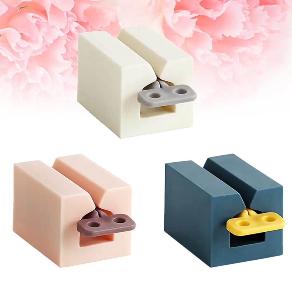 

3 Pcs Household Baby Holder Rolling Toothpaste Squeezer Plastic Squeezer，Toothpaste