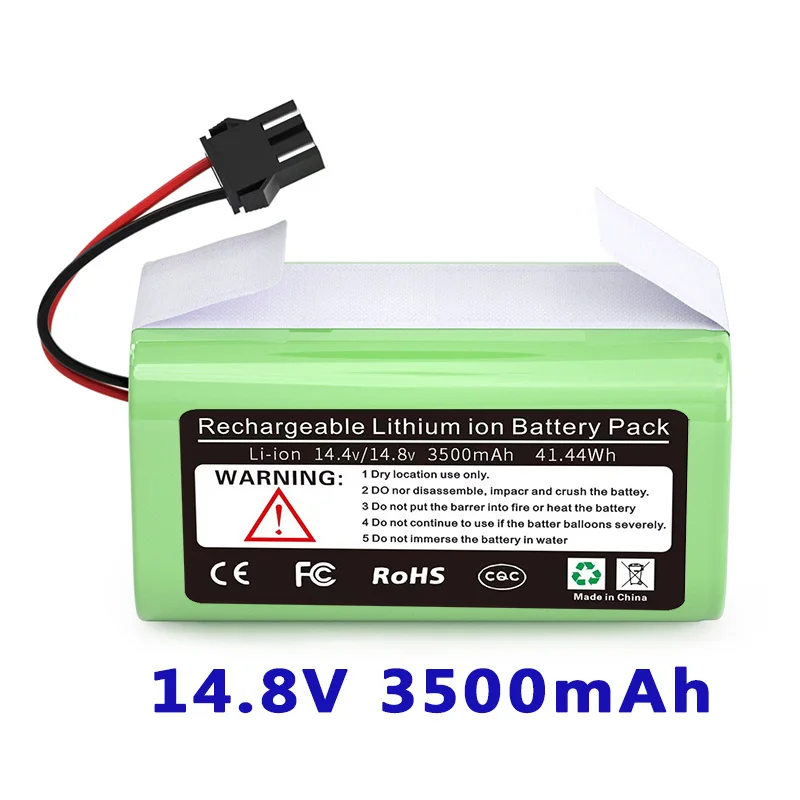 14.4V 2600mAh Li-Ion Batería de Reemplazo para Conga Excellence 950 990  1090 1790 1990 Ecovacs Deebot N79 N79S DN622, Eufy RoboVac 11,11S,12,15C  15T,30,30C,35C, IKOHS NETBOT S14 S15 : : Hogar y cocina